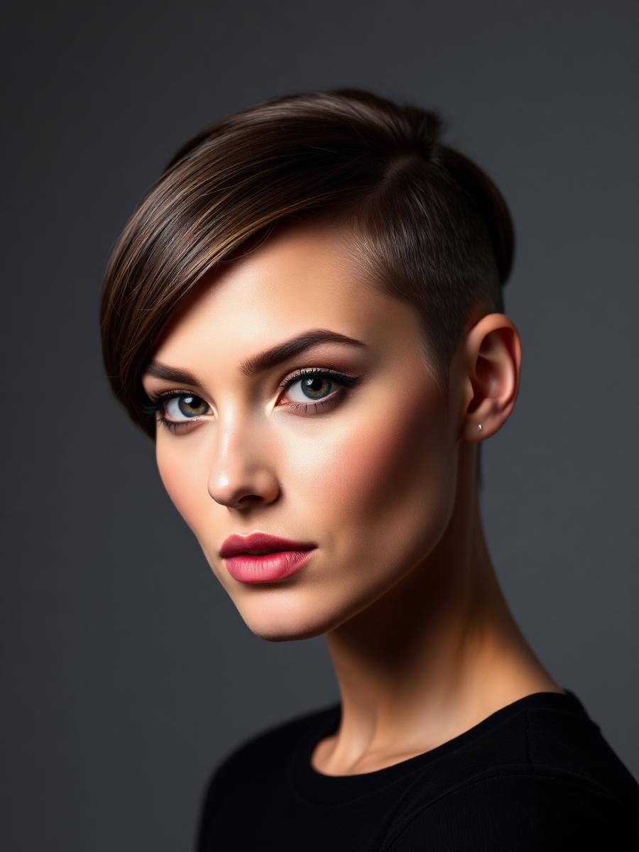 Moderner Pixie-Cut