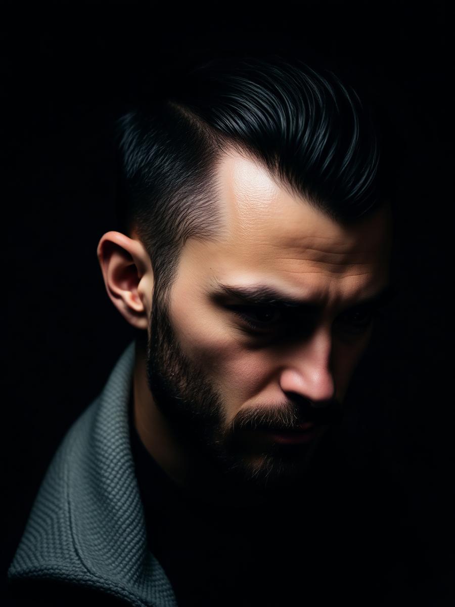 Klassischer Slick-Back
