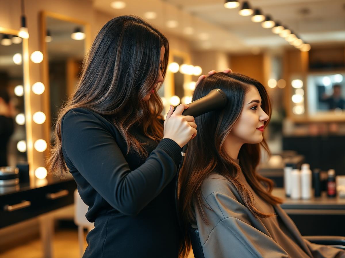 Föhnstyling